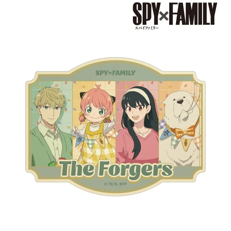 

Hot anime SPY×FAMILY Acrylic Keychain Pendant Bag Car Keychain Cell phone Pendant present Firend Christmas Gifts