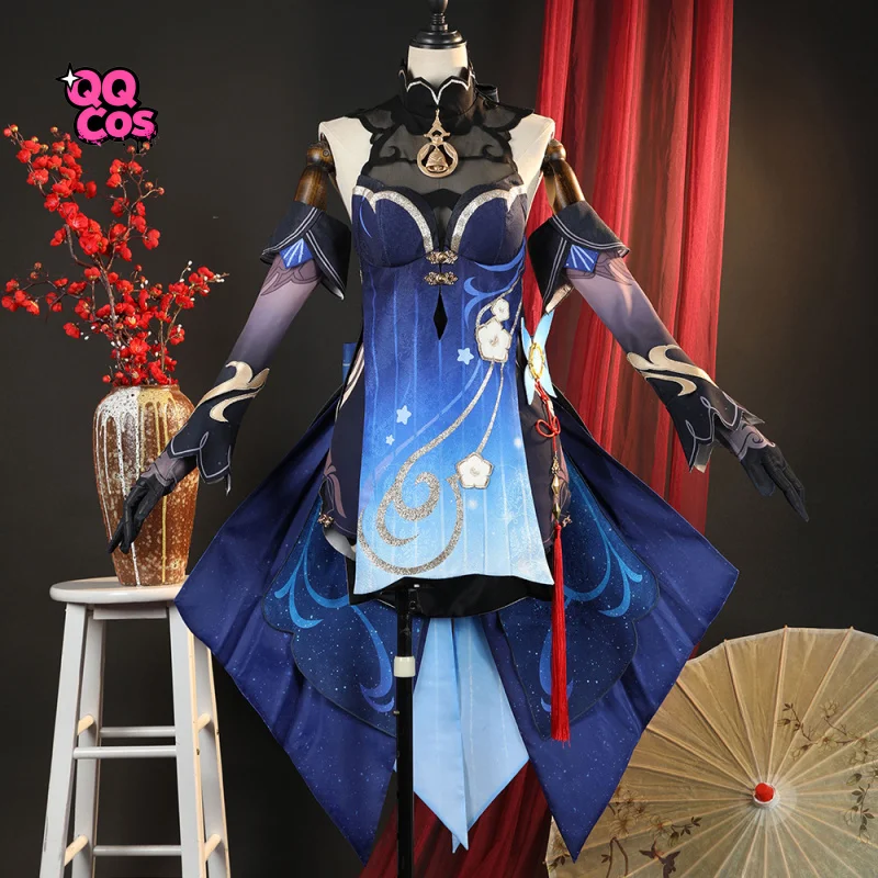 

Genshin Impact Twilight Blossom Cosplay Costume Halloween Carnival Party Christmas Play Role Clothes Clothing QQ Cos