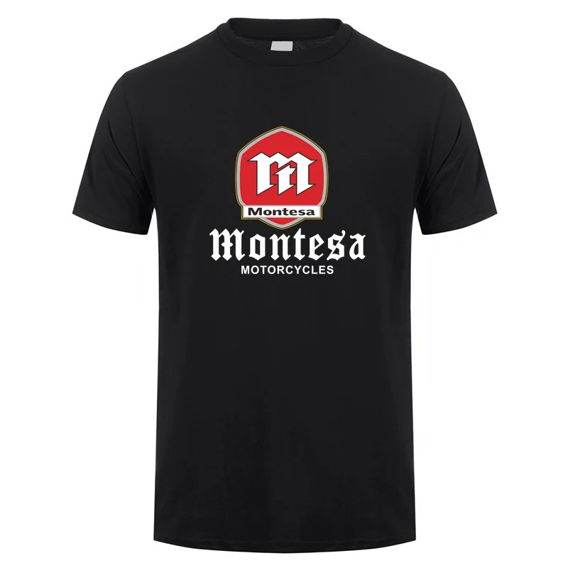 Montesa Motorcycle T Shirt Summer Men Funny Cotton Short Sleeve Montesa T-shirts Boyfriend Gift  Unisex Tops Tee