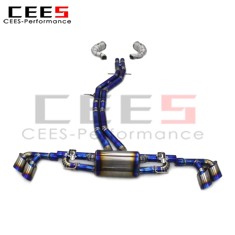 

cees Catback Exhaust Downpipe Full Exhaust for Lamborghini URUS 4.0 2018-2023 Performance Escape Exhaust Pipe