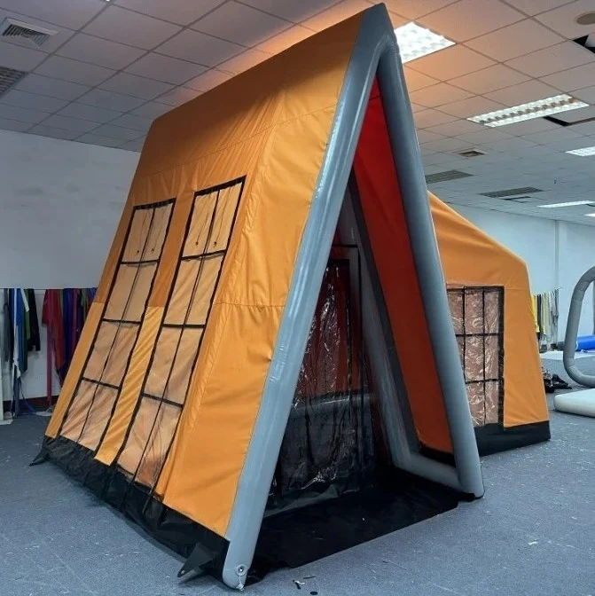 Waterproof Outdoor Luxury Large Camping Air Inflatable Tent Premium Camping Gear