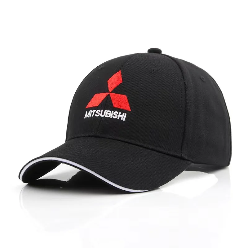 Baseball Cap Outdoor Summer Sports Hat Embroidered Men Women Baseball Cap For Mitsubishi Asx Lancer Outlander Pajero Ralliart