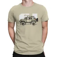 Camiseta de FJ Off Road para hombre, camisetas Hipster de algodón, camisetas de crucero de cuello redondo, Tops de manga corta con estampado