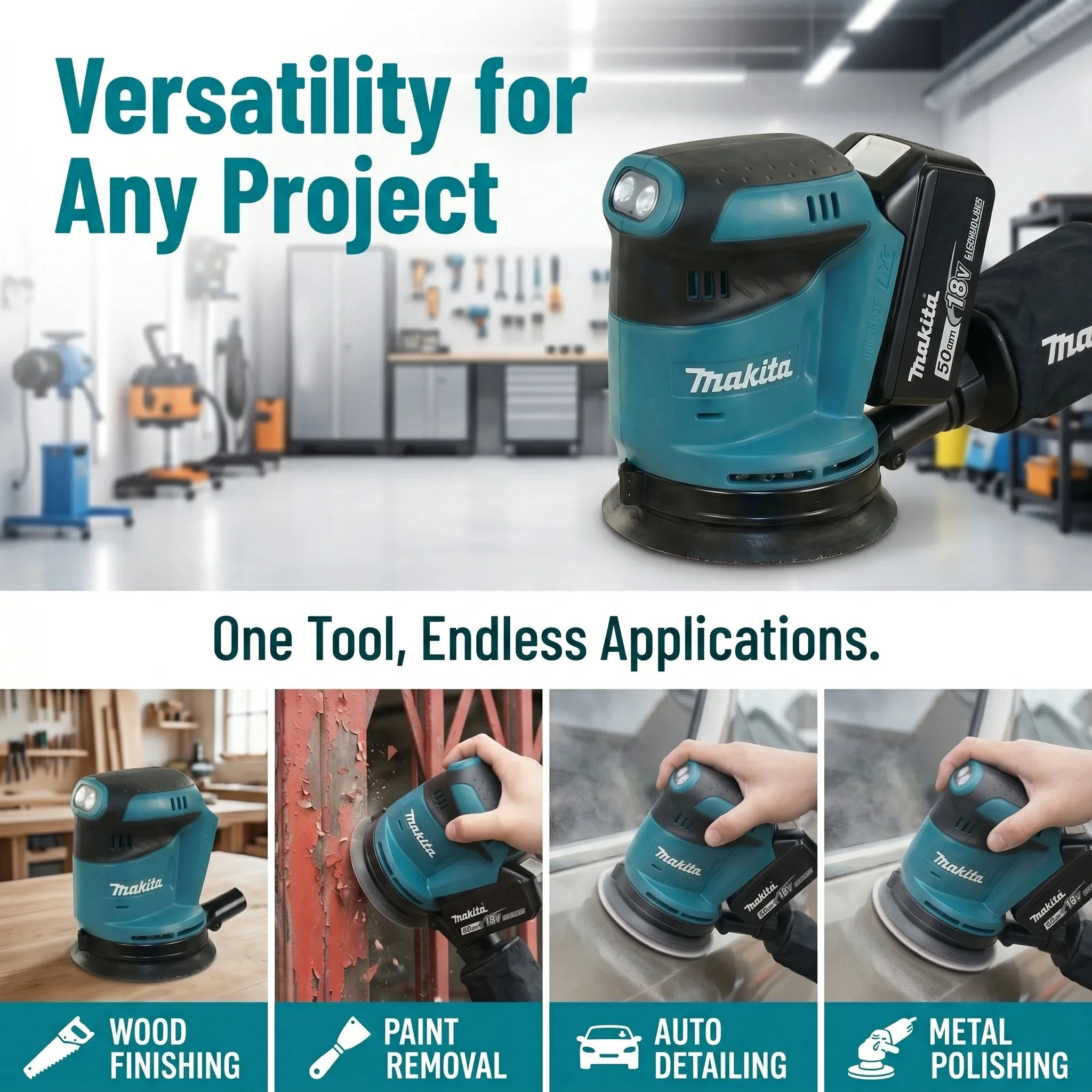 18v-cordless-brushless-orbital-sander-makita-dbo180z-with-dust-bag-for-household-wood-sanding-and-old-paint-removal