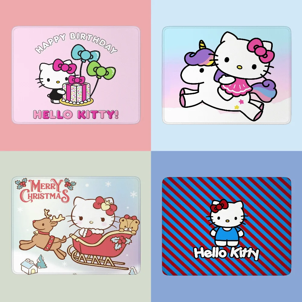 Hello Kitty mousspad Sanrio Small Mause Pad Mouse Cute Kawaii Deskmat Mausepad Desk Mat Computer Mousepad Gamer tappeto per Mouse