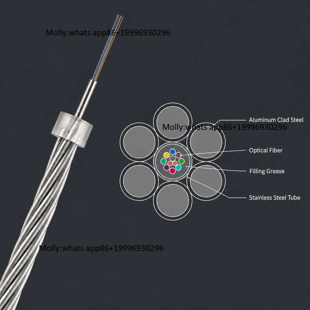 Multimode Fiber Optic Cable Fiber Optic Cable Manufacturers Electric Power Cables 24 Core Fiber Optic Cable