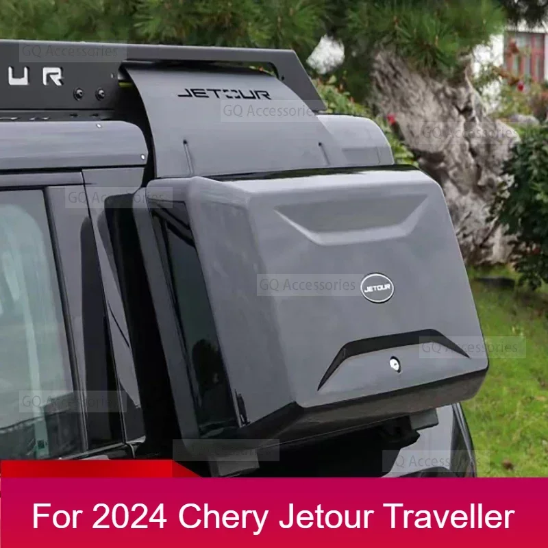 

For cherryJetour Traveller T2 2023 2024 Jetour T2 Car Side Backpack Roof Box Car Roof Rack Camperize Van Accessories