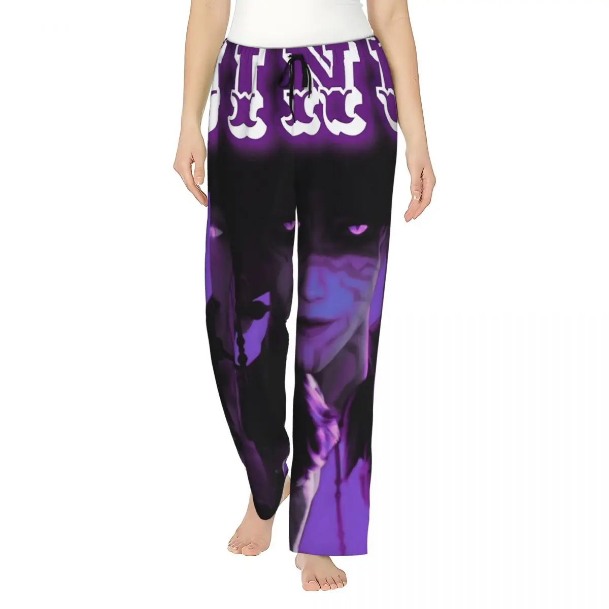 

Jinu Purple KPop Demon Hunters Saja Boys Pajama Pants Casual Pajamas Lady Soft Warm Home Trousers Bedroom Sleepwear Bottoms