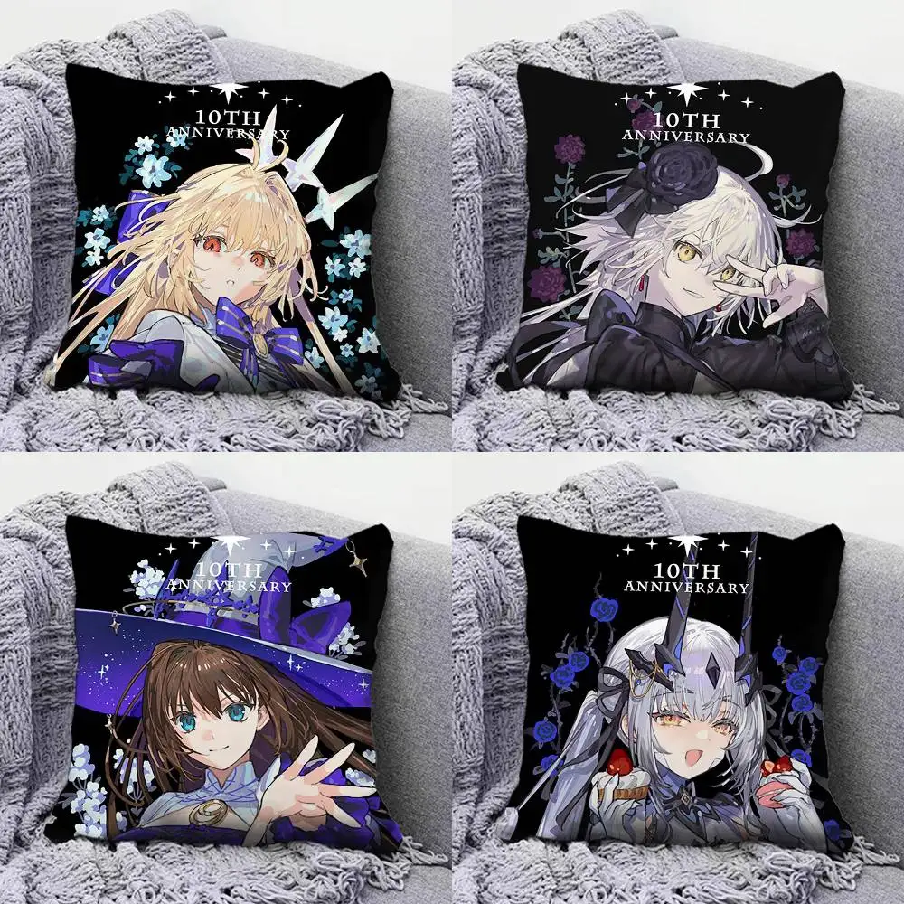 

Fate Grand Order Game Cute Home Sofa Cushion Covers and Aecorative Custom Pillow Covers