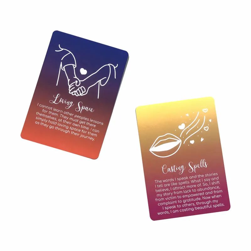 52 Card Mindful Messages Oracle Leisure entertainment games Card, family gatherings Tarot Card, board games Tarot pdf guide