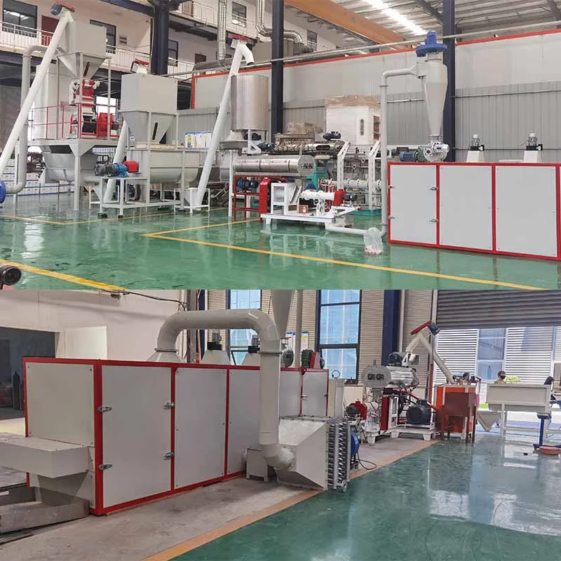 أغذية الحيوانات الأليفة والعائمة معالجة أعلاف الأسماك خط كامل مطحنة التغذية خلاط المطرقة 1 طن في الساعة تغذية مطحنة الحبيبات مصنع للبيع #2