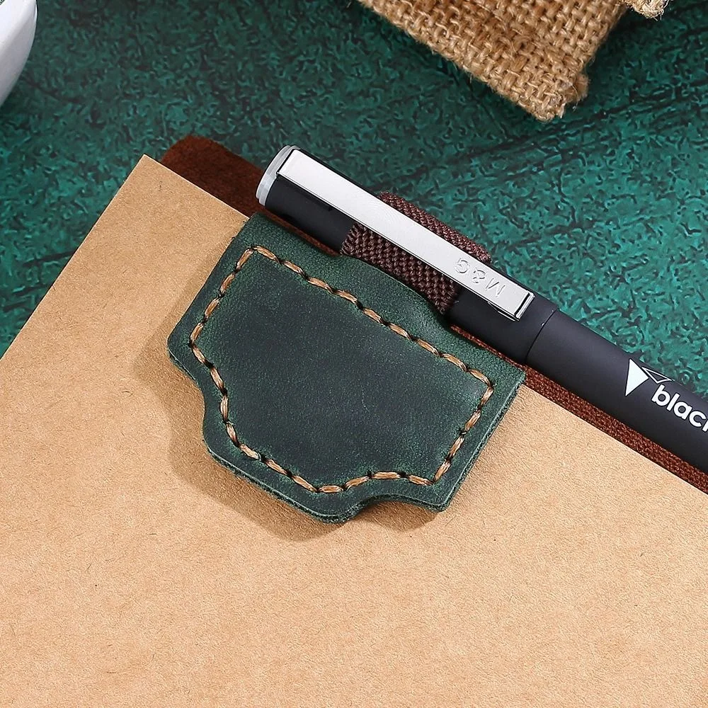 الرجعية على الوجهين المغناطيسي المرجعية القلم كليب الجلود صفحة مقسم متعددة الوظائف الملونة القرطاسية لوازم الطلاب