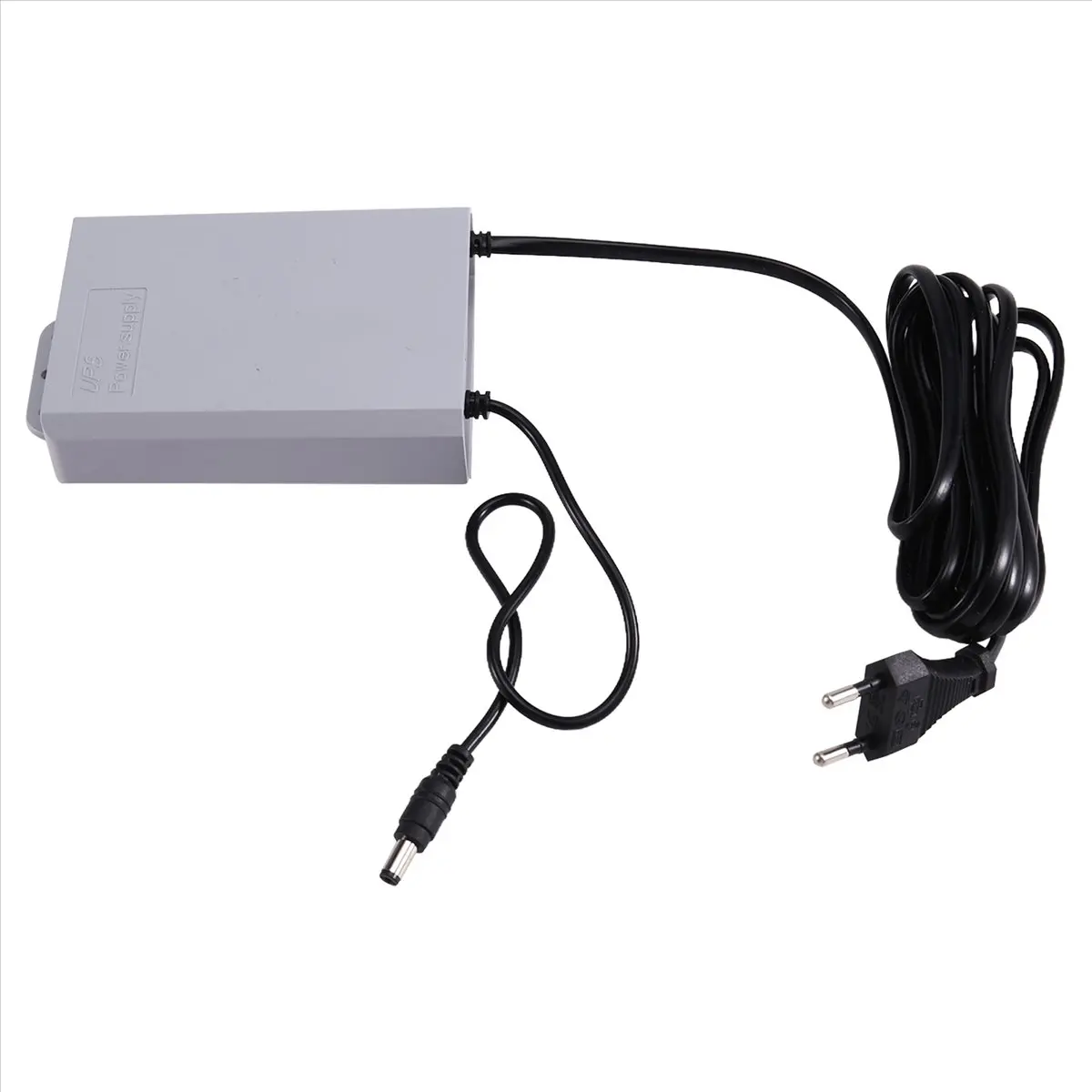 A77K 12V-2A Uninterruptible Power Supply for WiFi Modem Router Security Camera UPS Battery Backup Protector 3600mAh EU Plug