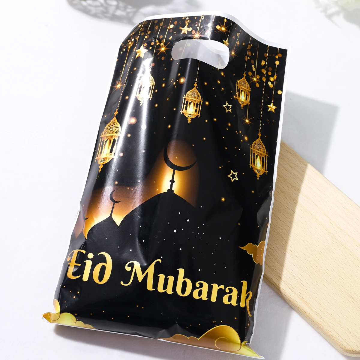 2025 Eid Mubarak Snoepzakjes Ramadan Decoratie Geschenkzakjes Koekjesverpakking Ramadan Kareem Islamitische Moslim Eid Al Fitr Feesttassen