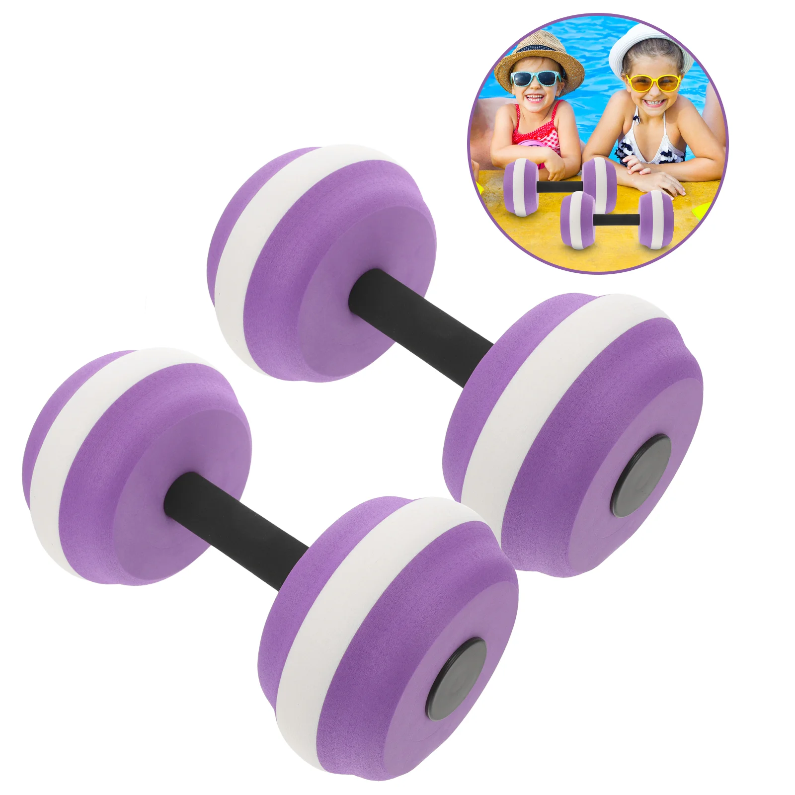 

Water Floating Dumbbell Weights for Pool Exercise Dumbbells Aerobics