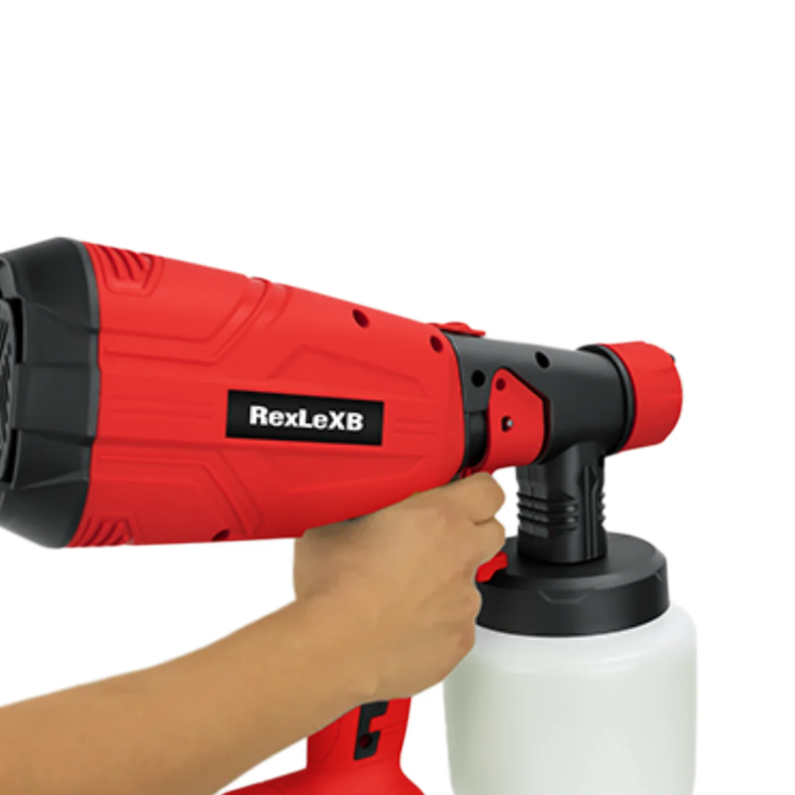 Cordless Spray Gun Electric Portable 800ML Paint Sprayer Car Furniture Household Sprayer For Milwaukee 18V Battery Pin