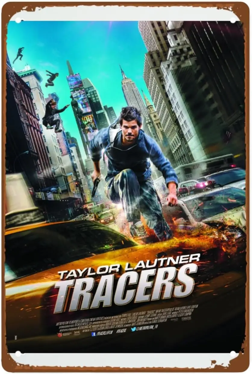 Tracers Metal Wall Tin Sign Action Movies Poster Art Deco Retro Gift Man Cave Decor Vintage Decorations Artistic Posters Of Dorm
