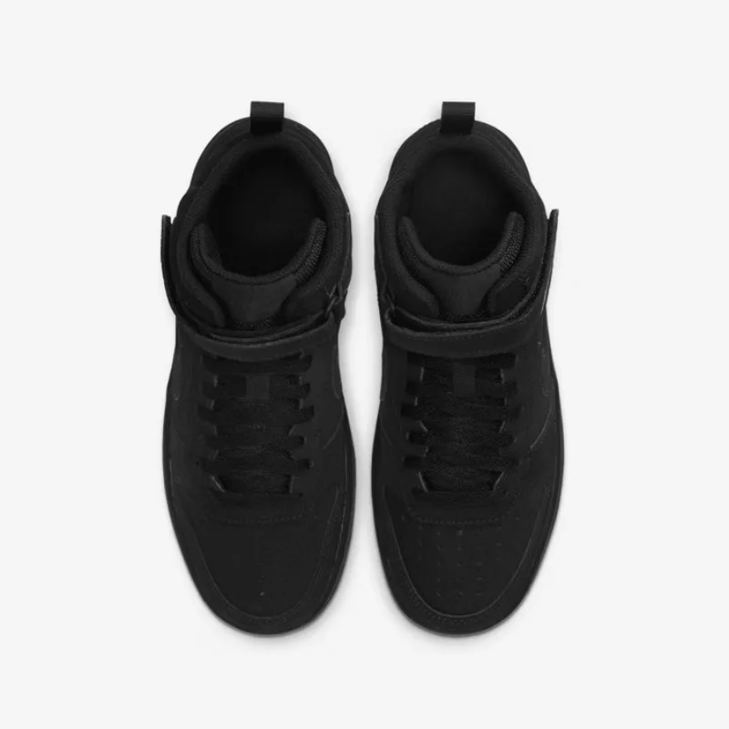 Nike Suola in gomma velcro, Scarpe da skate medie da uomo leggere e resistenti all'usura, Nuovo modello con supporto e presa forte, Scarpe da ginnastica da viaggio quotidiane, Schema di colori freddi tutto nero, Scarpe basse sportive casual versatili e misteriose, Trendy Street Style Cw5867-001