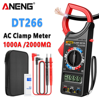 Digital Clamp Meter Multimeter Professional True RMS 1999 Count AC/DC Voltage Large Resistance Voltmeter Ohmmeter tester Tools