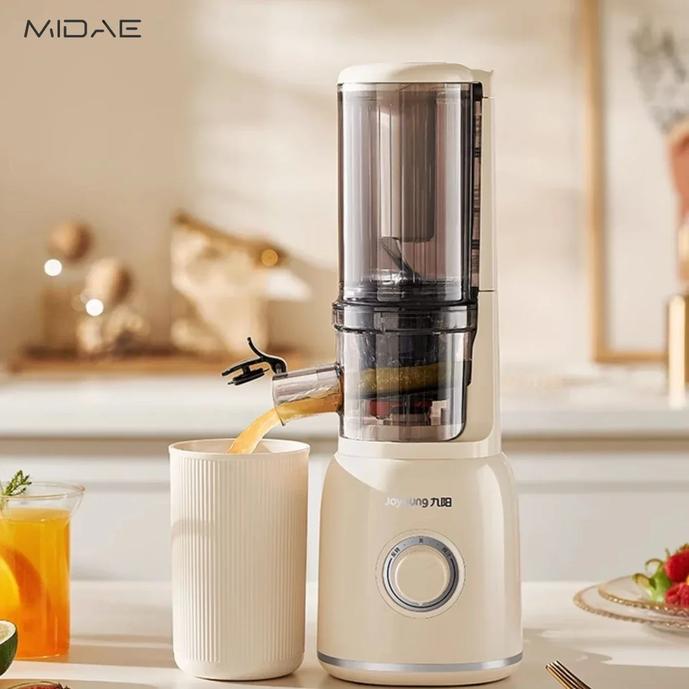 Jouyang Juice Extractor Slag Separation Household Automatic Large Calibre Easy Clean Juice Extractor juicer