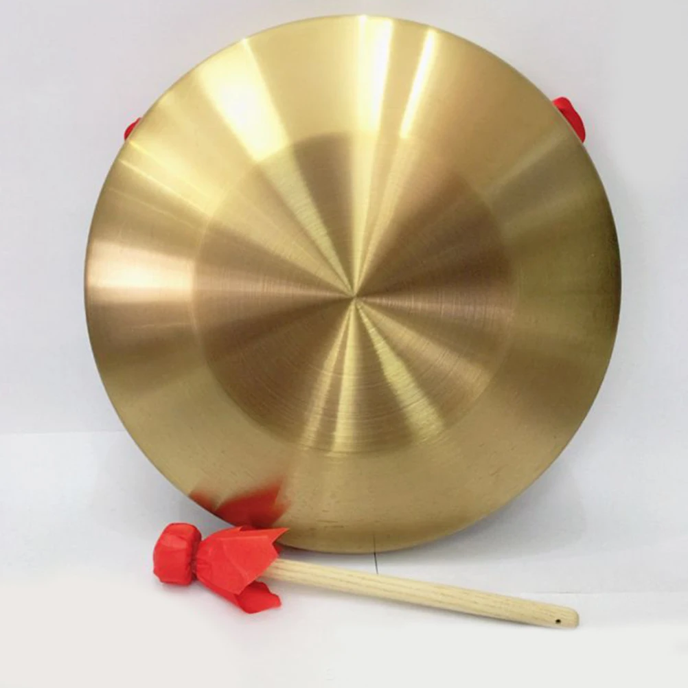 

Copper Gong Drum Musical Instruments Traditional Chinese Drums Pure Small Mallet Percussion
