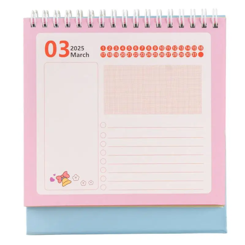 

Cartoon Desk Calendar Cartoon Calendar Books Daily Monthly Yearly Planner 2025 Daily Monthly Schedule Table Planner Cute Simple