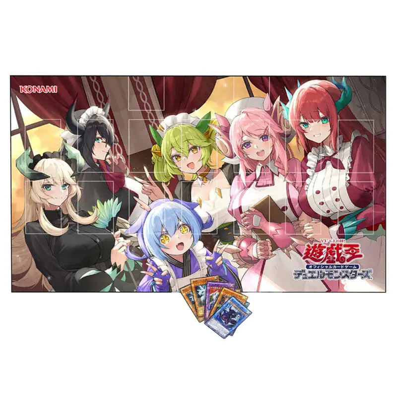 

Ю-Ги-О! Стирка Dragonmaid Медсестра Dragonmaid Аниме Игра Боевая карта Резиновый коврик для карт Коврик для мыши Коврик для клавиатуры 600*350*2,5 мм