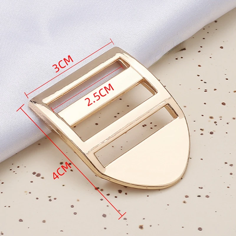 1pcs 25mm Metal Buckle Adjustment Clothing Clasp for Backpack Bag Strap Webbing Slider Adjust Hook Garment Belt Buckles Parts