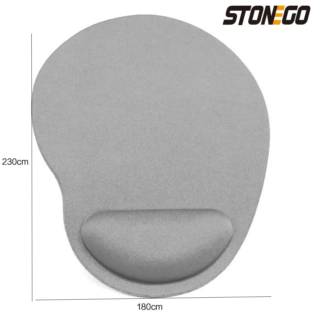 STONEGO EVA Protect Wrist Mouse Pad Soft Sponge Mouse Pad Computer Game Convenient Stonego Mouse Pad