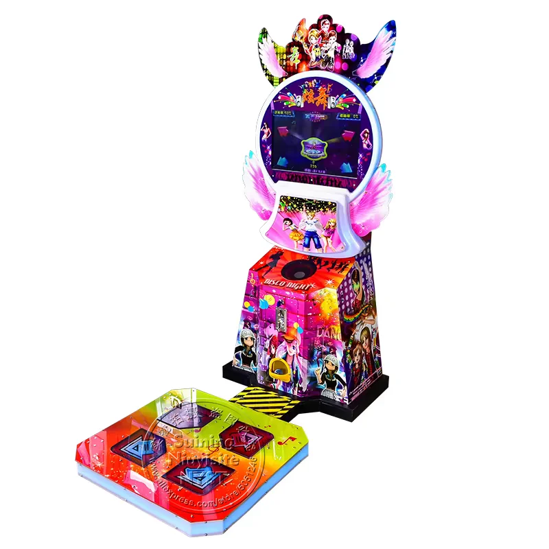 Kids Music Dancing Games Shopping Malls Children Amusement Park Equipment Indoor Sport Token Coin Operated Video Arcade Machine