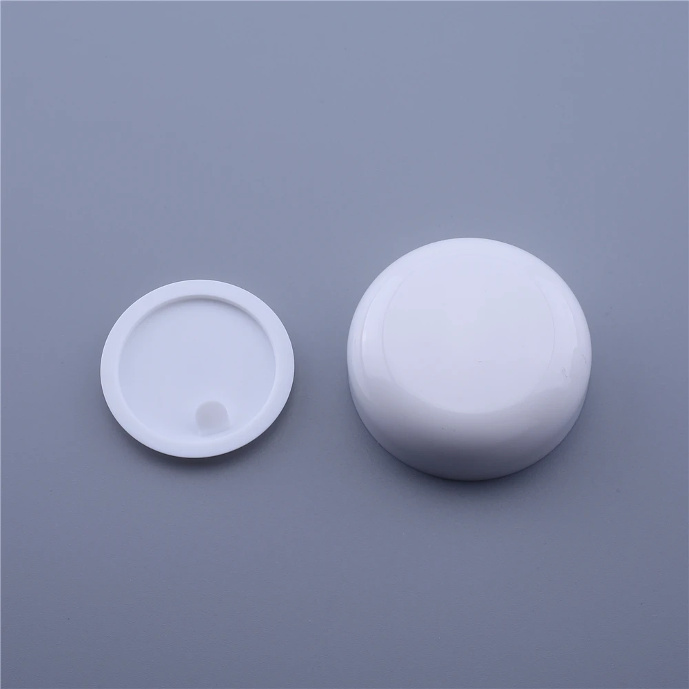 100 Uds 15g 20g 30g 50g 60g 100g tarros de crema de vidrio embalaje cosmético con tapa tapas de plástico revestimientos interiores tarro pequeño vacío redondo