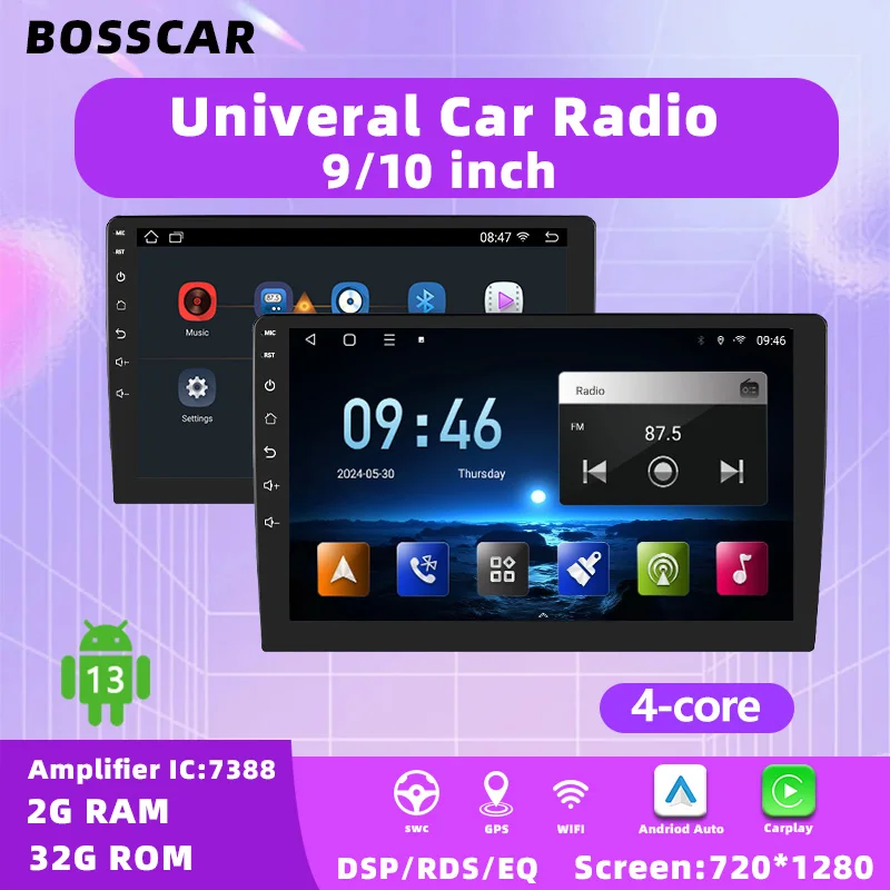 Bosscar 4Core 2 Din… - image