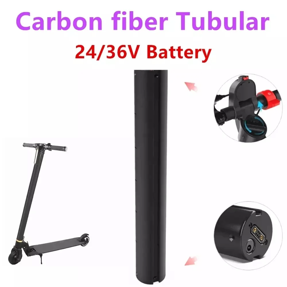 2024  24V / 36V Original-lithium-akku carbon roller elektro roller batterie pack carbon fiber batterie pack