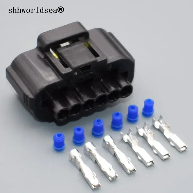 Shhworldsea 6 Pin 1.8mm car Accelerator Pedal Connector Female Male Auto Connector plug For KIA Hyundai Mitsubishi 184060-1