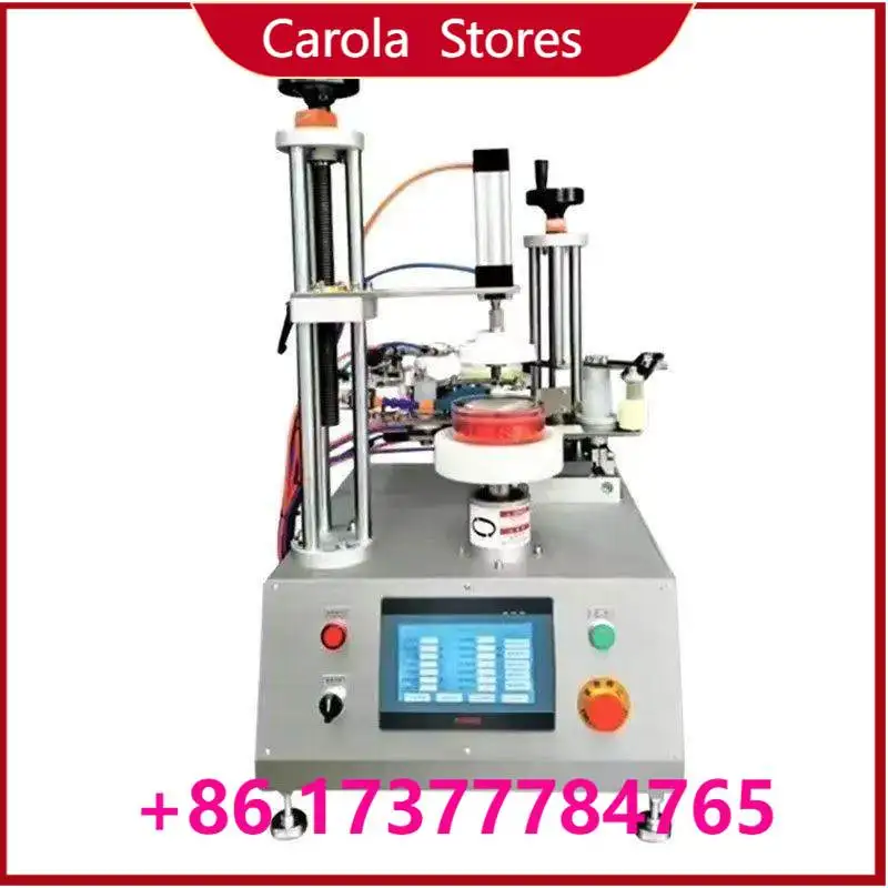 

Desktop Automatic Tape Sealing Machine, Multifunctional Sealer for Carton Food Box Tin Can & Jar Packing