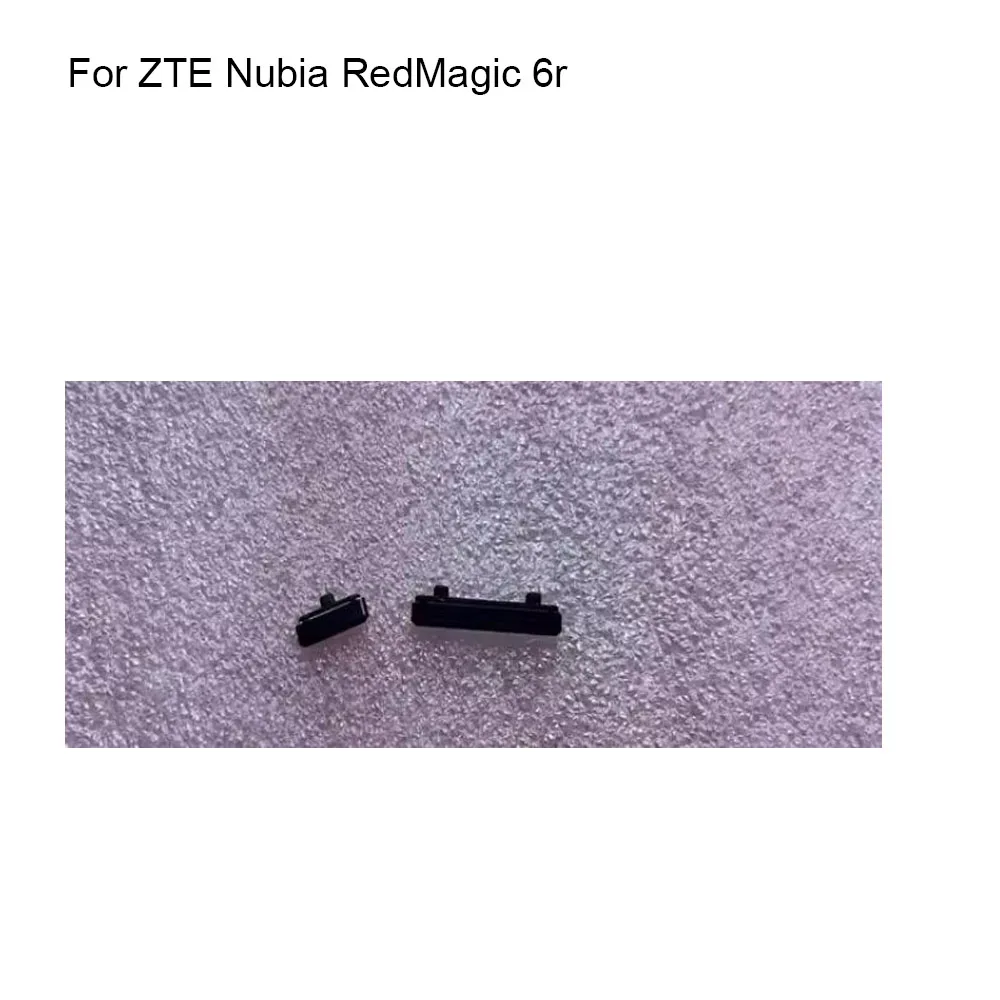 Black Side Button For ZTE Nubia RedMagic 6R Power On Off Button + Volume Button Side Buttons Set For ZTE Nubia Red Magic 6 R