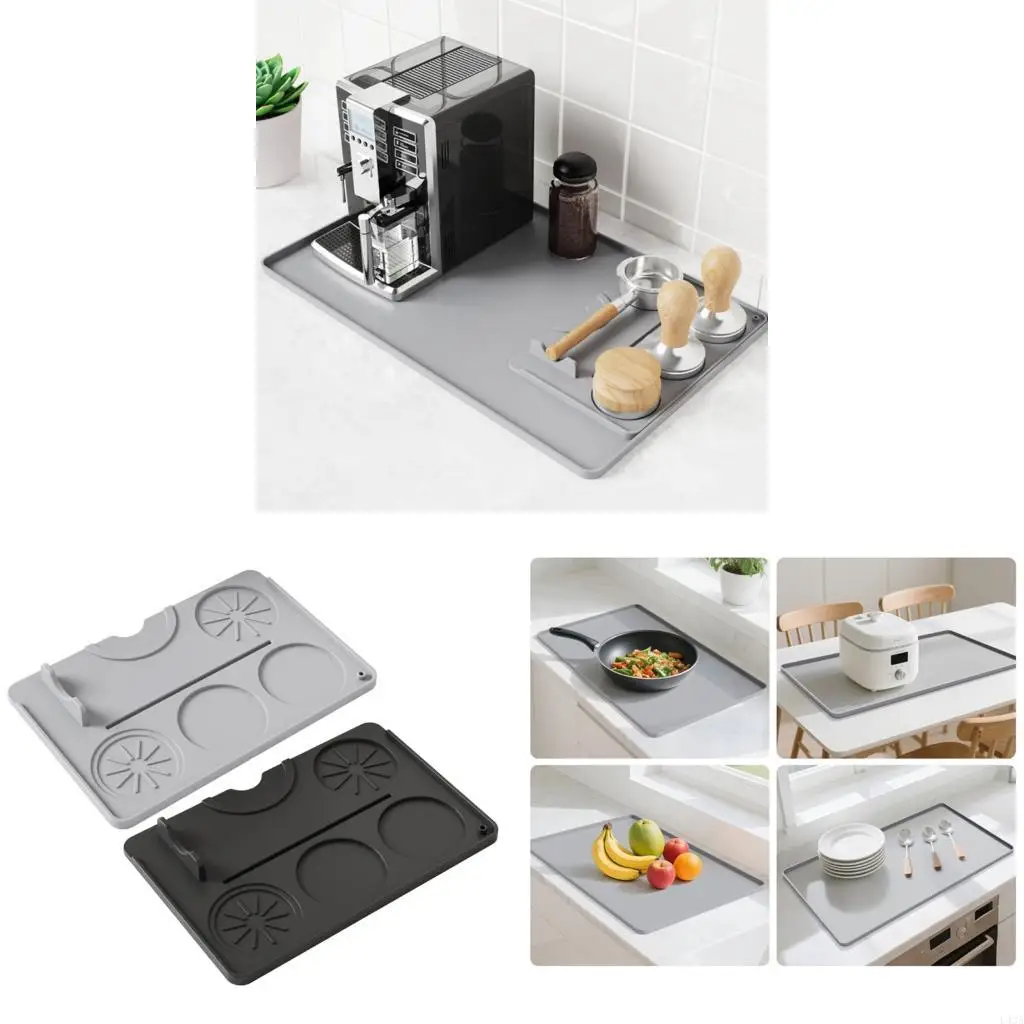 L43A Coffee Base Tray for Kitchen Corners, Accessory Placement, and Drying