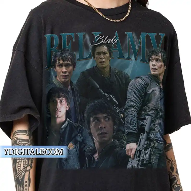 Vintage 90s Graphic Style Bellamy Blake T-shirt, The 100 Bellamy Blaker Gifts For Man and Women Unisex T-shirt