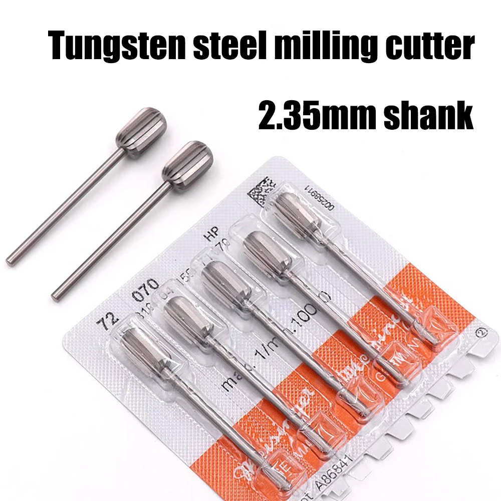 

2.35mm Shank Drawing Tungsten Carbide Milling Cutter Rotary Tool Burr Diamond Cut Rotary Dremel Metal Wood Electric Grinding