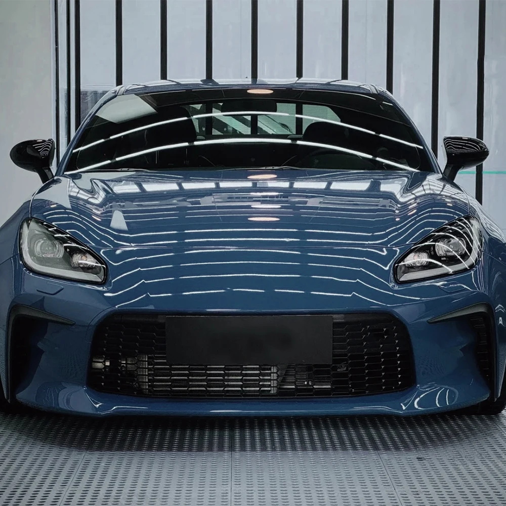 

Car Sticker Platinum Neptune Blue Wrap Vinyl Film Color Change PET Bubble Free Film PVC Decal Car Accessories Interior Exterior