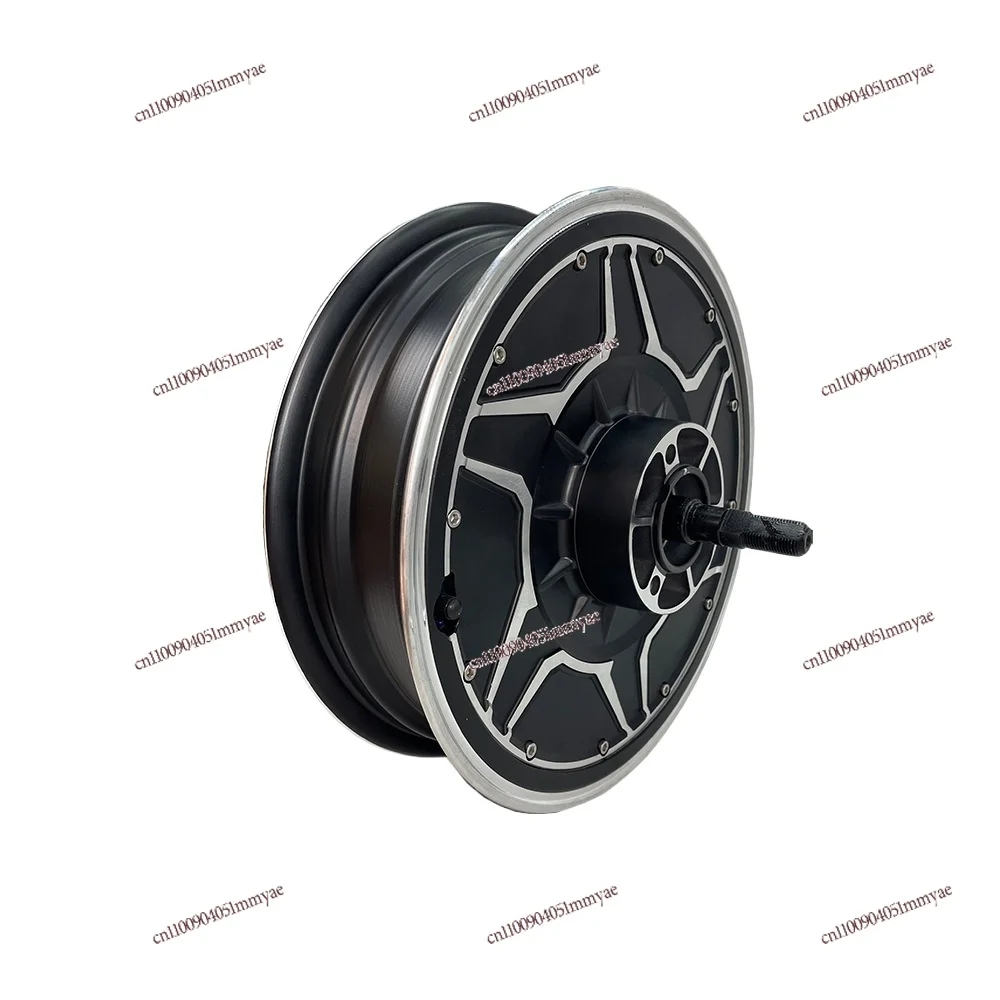 12-Inch Fifth-generation 9000W Tile 45H Disc Brake Seven-wire 18-axis 48V-96V Electric Motorcycle Motor