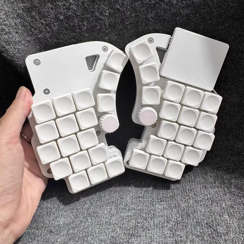 

Dilemma 35 Split Keyboard Wired Single-mode Supports Via Vial Touchpad Custom Hot Swap RGB Gaming Mechanical Keyboards Kit