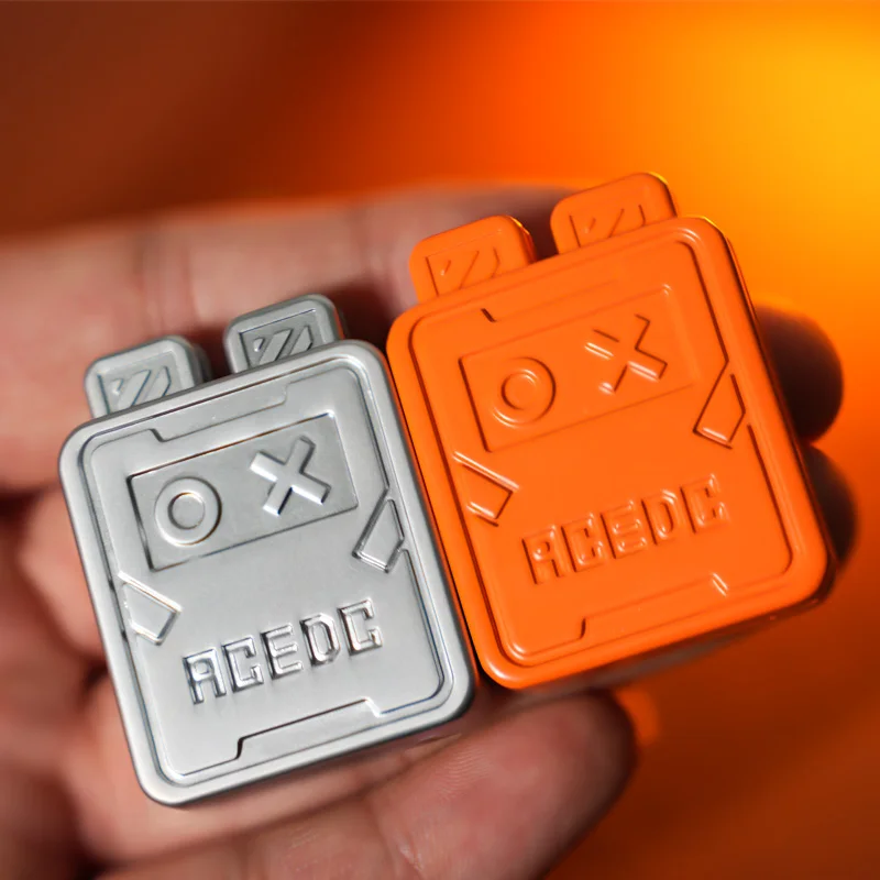 

Металлическая механическая игрушка-слайдер ACEDC Leaping Cute Rabbit Button Twin Linkage Press Bounce Fidget Push Card для снятия стресса