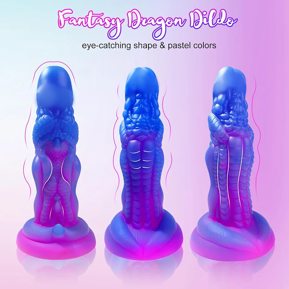 Anal Plug เพศของเล่นสําหรับผู้หญิงขนาดใหญ่แฟนตาซี Monster Dildo พร้อมถ้วยดูดที่แข็งแกร่งแฮนด์ฟรีเล่น Dildo ช่องคลอดการสําเร็จความใคร่กระตุ้น