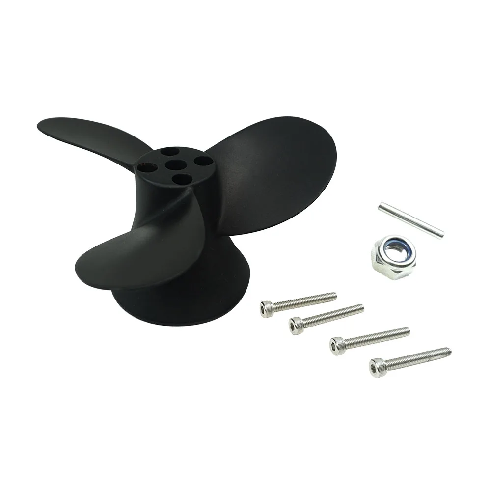 

Black 3 Blades 140mm ABS Propellers For Flipsky 6374 6384 7070 Waterproof Motor With Long Shaft