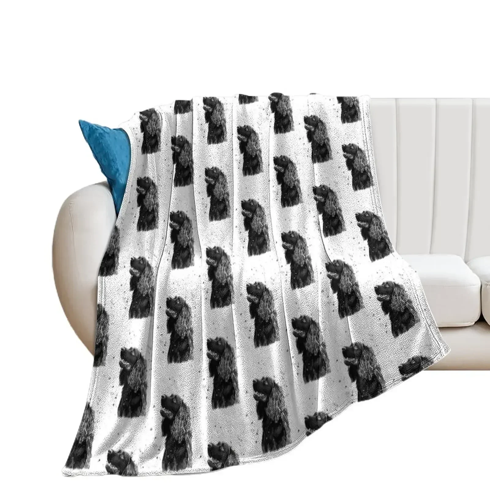 

Spaniel Throw Blanket Thermals For Travel blankets and throws Multi-Purpose Stuffeds Blankets