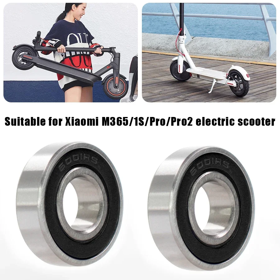 Rear Wheel Auxiliary Wheel Ball Bearings Electric Scooter Rear Auxiliary Wheel Bearings for Xiaomi M365/1S/Pro/Pro2 Accessories image 3