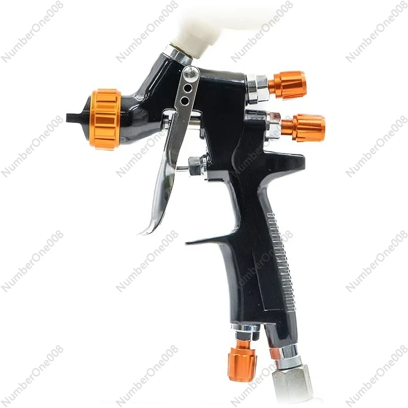 

Для мини-пистолета-распылителя HVLP, гравитационный автомобильный настенный пистолет-распылитель двойного назначения, сопло 1,0 мм, чашка для краски 250 мл