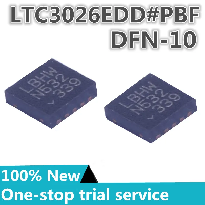 1-10pcs %new  stock LBHW LTC3026EDD  marking  LBHW DFN-10 1.5A low input voltage VLDO linear regulator