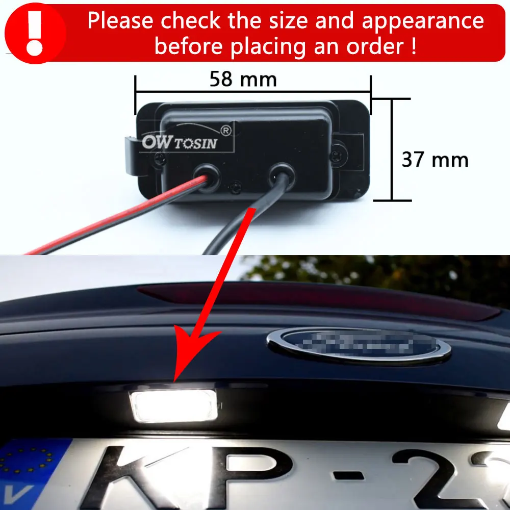 AHD 1920x1080P Car Rear Camera For Ford EcoSport MK1 MK2 Fiesta MK6 Galaxy MK3 C-Max/Grand C-Max MK2 Car Reverse Parking Monitor